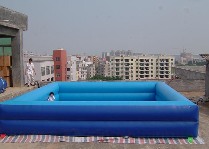 la lona del PVC de 0.9m m modificó la piscina de agua para requisitos particulares inflable del tamaño para los niños